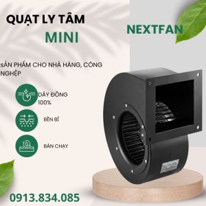quạt ly tâm mini