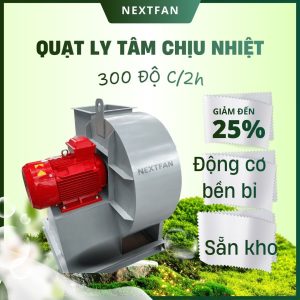 quạt ly tâm hút khói chịu nhiệt
