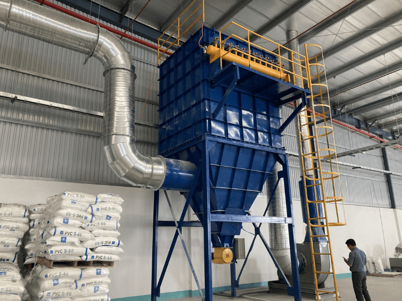 Hệ thống hút bụi gỗ công nghiệp 8 Dự án tại Đồng Nai