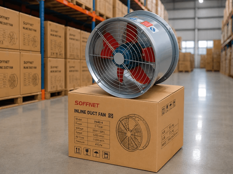 Phân loại quạt hút hướng trục phổ biến trên thị trường