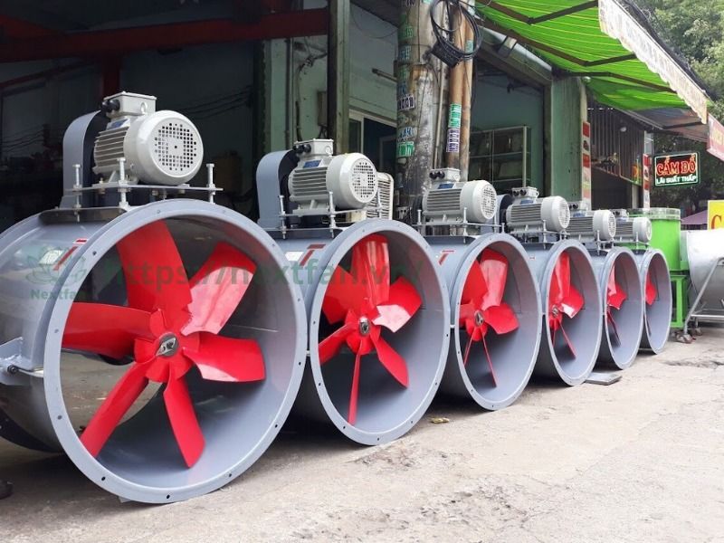 Địa chỉ cung cấp các dòng quạt hướng trục và ly tâm uy tín