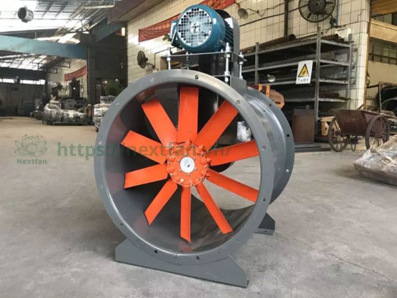 Quạt hướng trục là dòng quạt công nghiệp