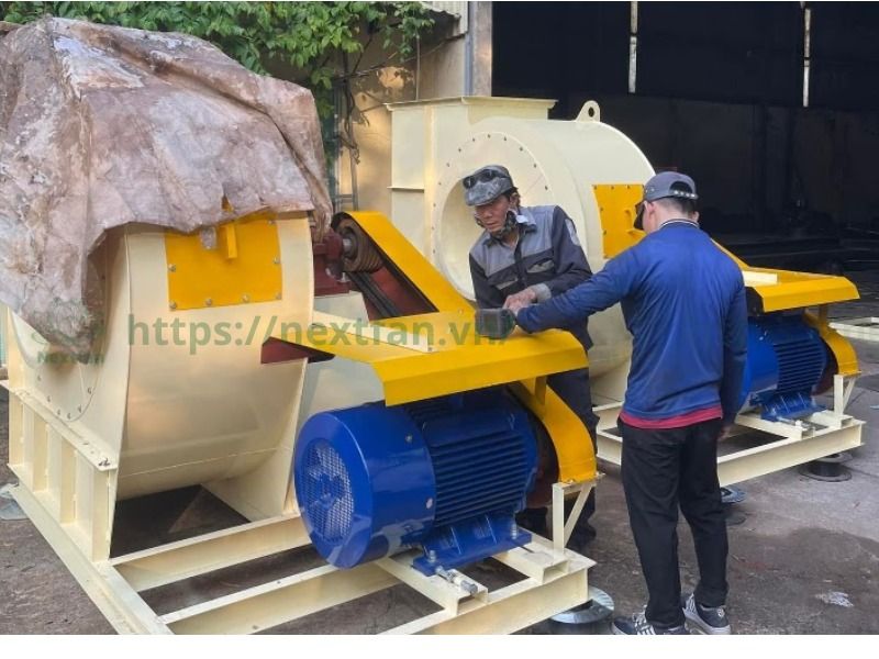 Cách vận hành quạt ly tâm 