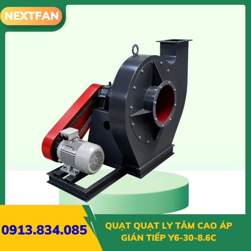 Quạt ly tâm cao áp gián tiếp Y6-30-8.6C 2 Quạt Quạt ly tâm cao áp gián tiếp Y6-30-8.6C (2)