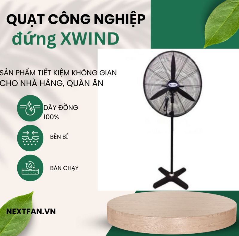 Top 8 Thương hiệu quạt công nghiệp đứng bền, công suất lớn, giá rẻ