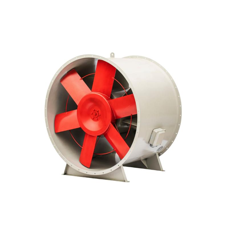 Tổng hợp các loại quạt công nghiệp phổ biến nhất 2026 2 Quạt hướng trục dạng ống nổi bật với khả năng cấp và hút gió hiệu quả