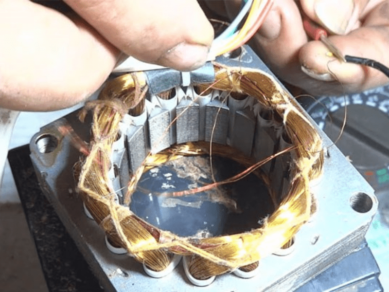 Lỗi hỏng cuộn dây đồng