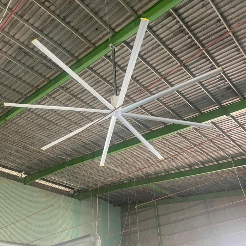 Quạt trần công nghiệp giá rẻ nhưng vẫn đảm bảo đầy đủ các tiêu chuẩn kỹ thuật an toàn và tối ưu chi phí đầu tư.