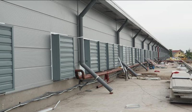 TOP 6 hệ thống làm mát nhà xưởng hiệu quả, phổ biến hiện nay 10 Hệ thống làm mát nhà xưởng Nextfan lắp đặt hoàn thiện tại khu công nghiệp Quang Minh, Hà Nội