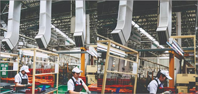 Top 6+ Hệ thống làm mát nhà xưởng hiệu quả và phổ biến 2026 8 Dựa trên đặc thù ngành nghề sản xuất