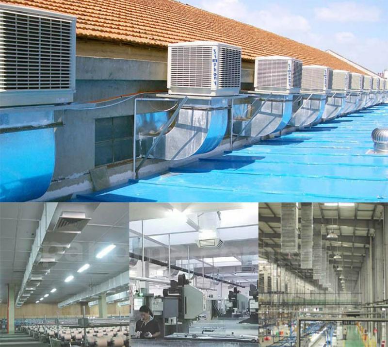 Hệ thống làm mát công nghiệp: Giải pháp tối ưu cho mọi nhà xưởng 1 Hệ thống làm mát công nghiệp giúp lưu thông không khí, mùi hôi