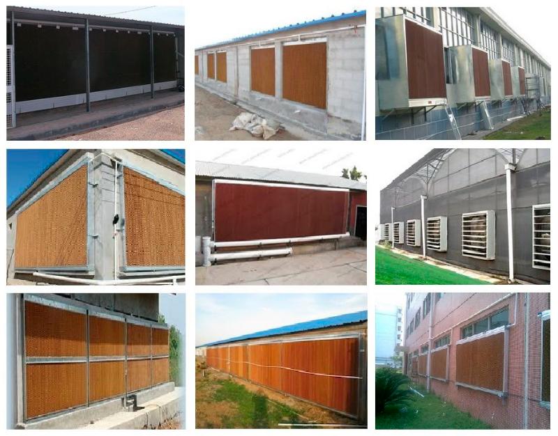 Tấm làm mát quạt hơi nước 10 Ứng dụng của tấm làm mát quạt hơi nước