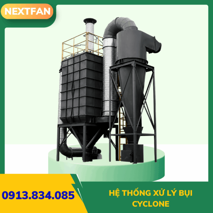 Hệ thống xử lý bụi Cyclone