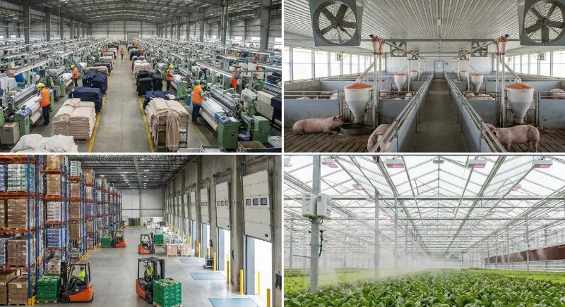 Quạt hút công nghiệp Hà Tĩnh giá tốt, lắp tận nơi 7 Hệ thống quạt hút công nghiệp hà tĩnh lắp đặt cho chuồng trại và khu sản xuất
