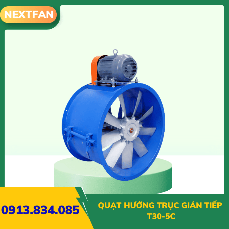 Quạt hướng trục gián tiếp T30-5C 1 Quạt hướng trục gián tiếp T30-5C