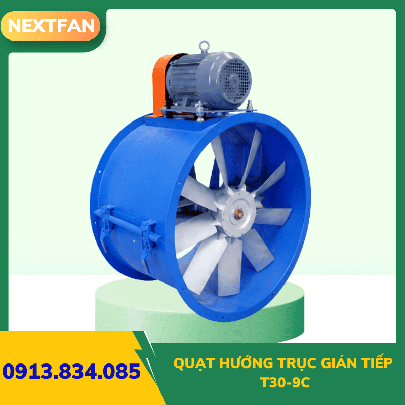Quạt hướng trục gián tiếp T30-9C 2 Quạt hướng trục gián tiếp T30-9C