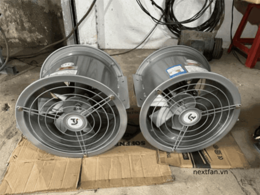 Mẫu quạt hướng trục 3 pha