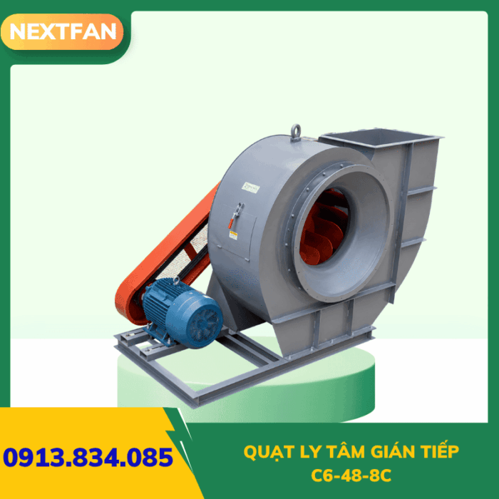 Quạt ly tâm gián tiếp C6-48-8C 5 img quat ly tam gian tiep c6 48 8c 3