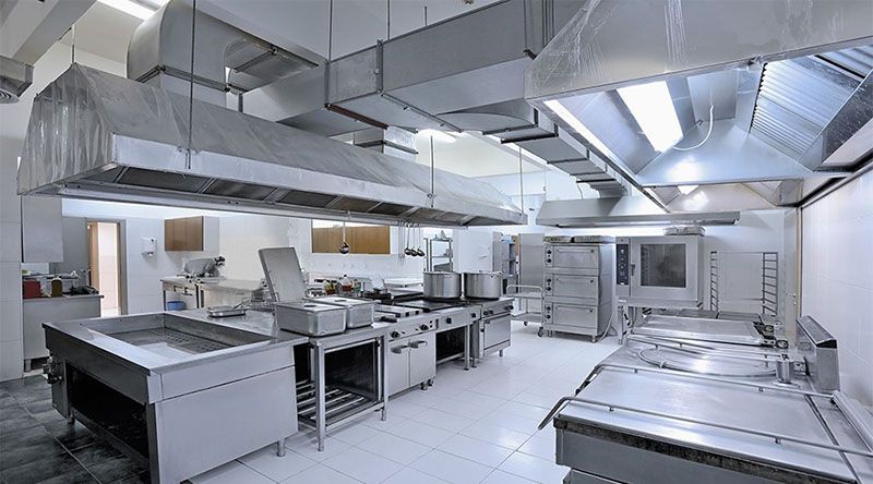 Hệ thống hút khói công nghiệp 4 Hệ thống hút khói giúp loại bỏ khói bụi, khí độc