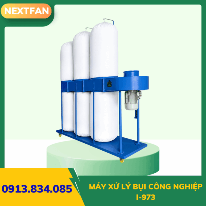 Máy xử lý bụi công nghiệp I-973 - 3 túi