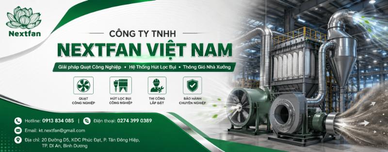 Nextfan - Đơn vị cung cấp quạt hướng trục chất lượng, giá tốt