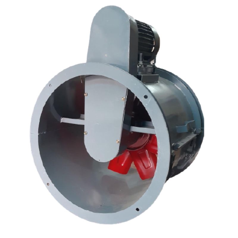 Nguyên lý hoạt động của quạt hướng trục gián tiếp