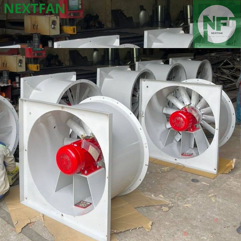 Nextfan là đơn vị cung cấp quạt hướng trục nối ống gió uy tín