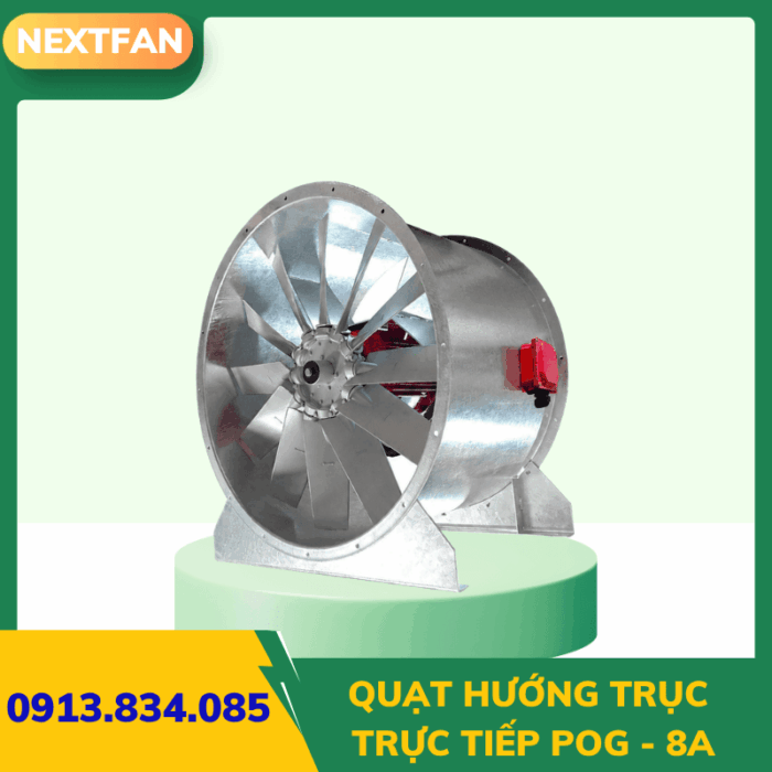Quạt hướng trục trực tiếp POG - 8A