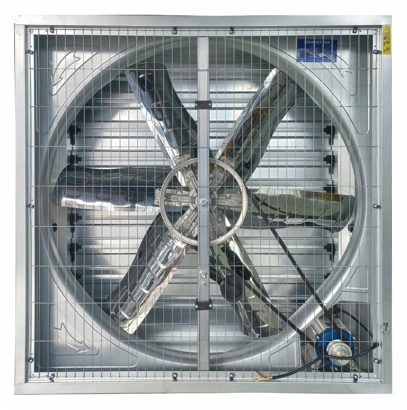 uạt hút công nghiệp 1200x1200 sử dụng cánh lớn để tạo lưu lượng gió mạnh