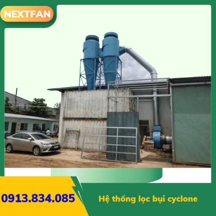 Hệ thống lọc bụi cyclone