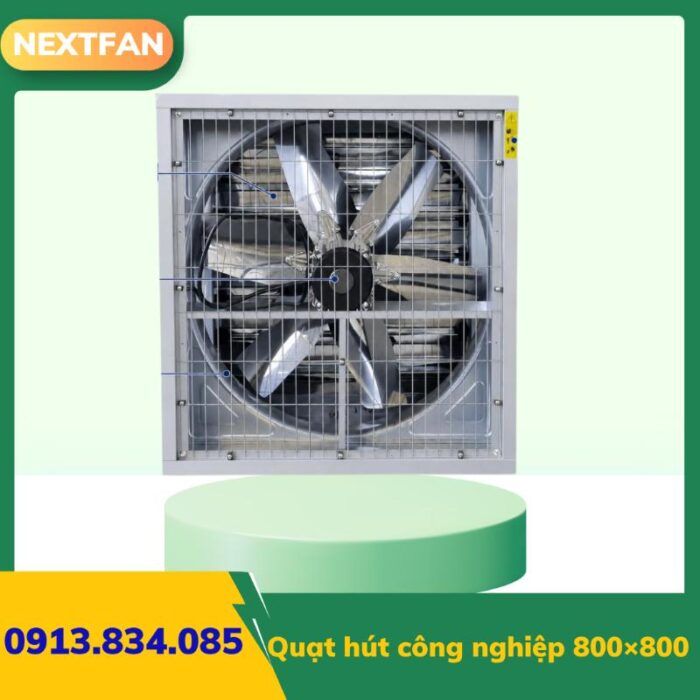 Quạt hút công nghiệp 800x800