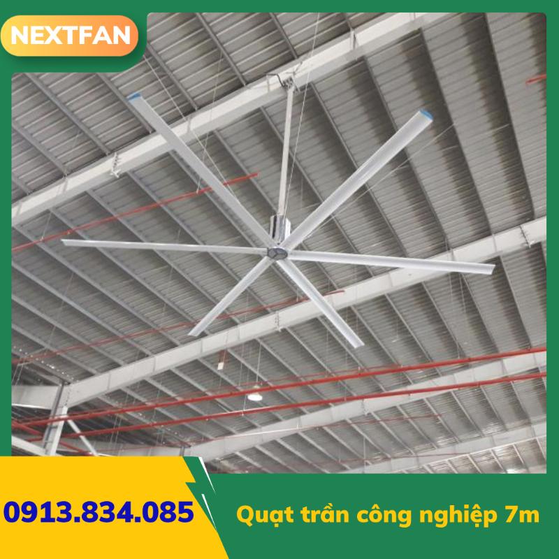 Quạt trần công nghiệp 7m 2 Quạt trần công nghiệp 7m