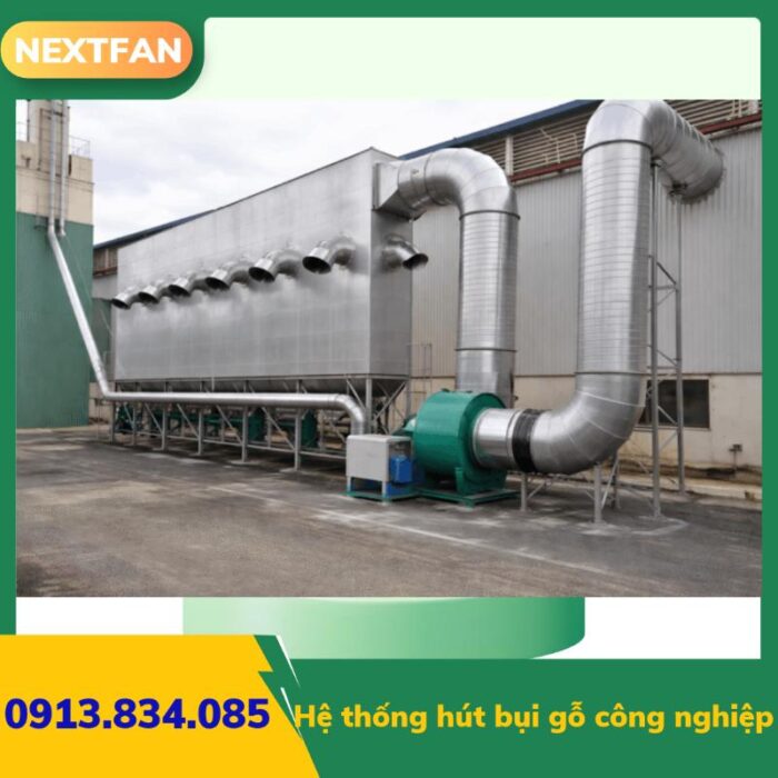Hệ thống hút bụi gỗ công nghiệp