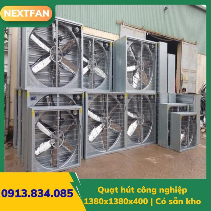 Quạt hút công nghiệp 1380x1380x400 : Thông số và cấu tạo 9 quat ly tam cao ap 9 19a 6.3A 4 1