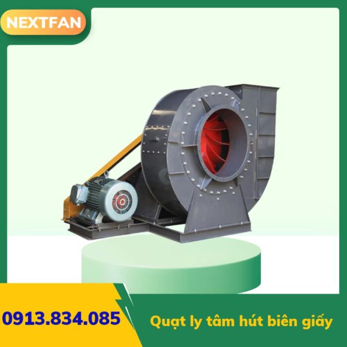 Quạt ly tâm hút biên giấy