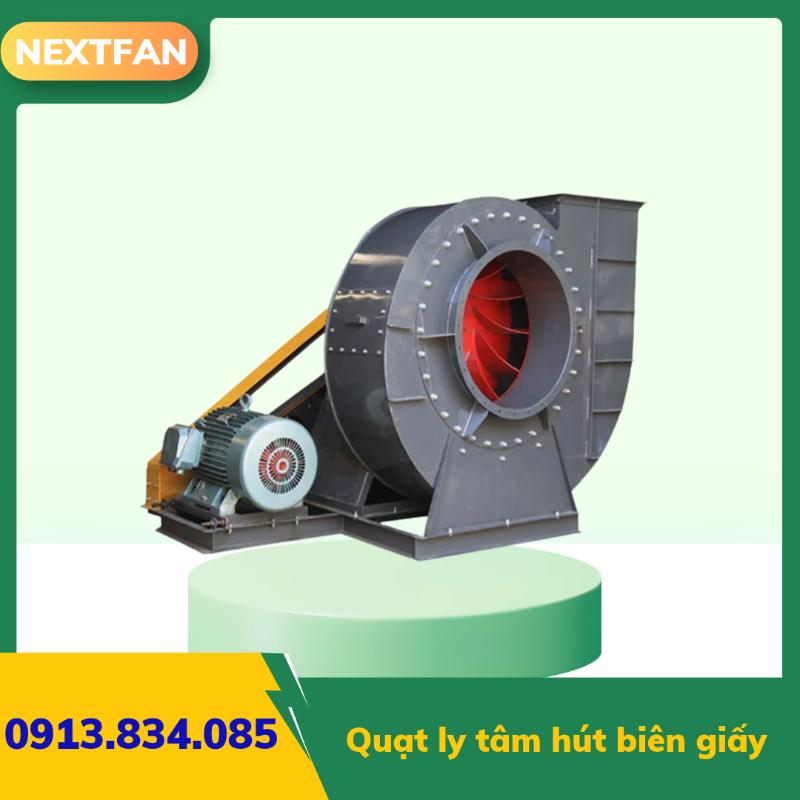 Quạt ly tâm hút biên giấy 1 Quạt ly tâm hút biên giấy