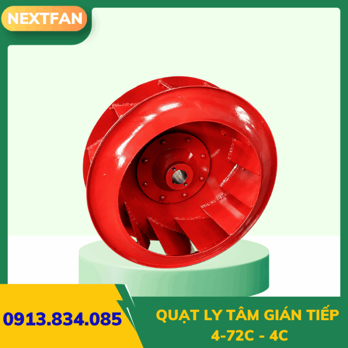 Quạt ly tâm gián tiếp 4-72C - 4C 9 quat ly tam gian tiep 4 72C 4C 4