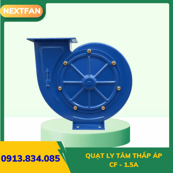 Quạt ly tâm thấp áp CF - 1.5A 4 quat ly tam thap ap CF 1.5A 3 2