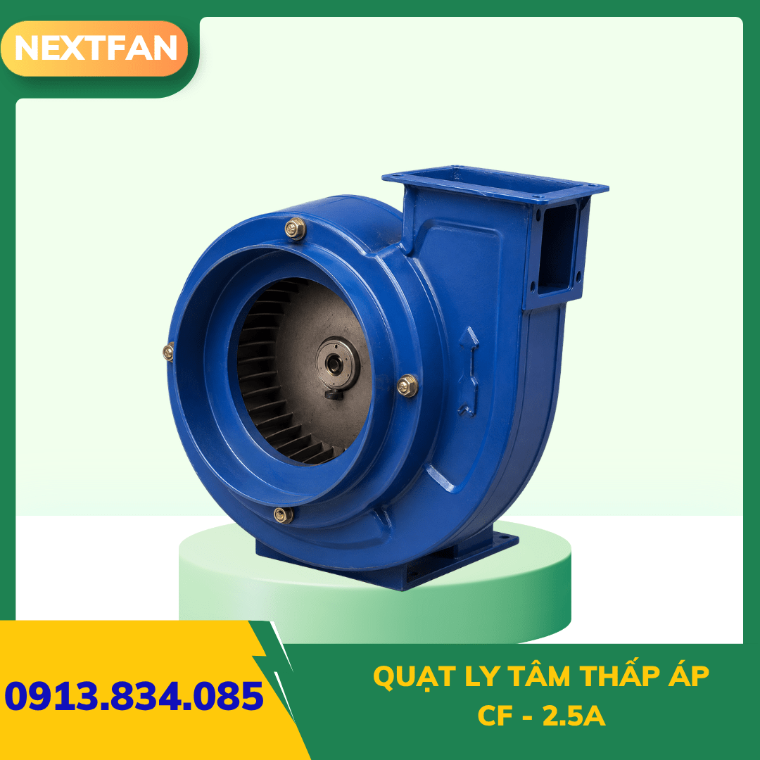 Quạt ly tâm thấp áp CF-2.5A 2 Quạt ly tâm thấp áp CF-2.5A