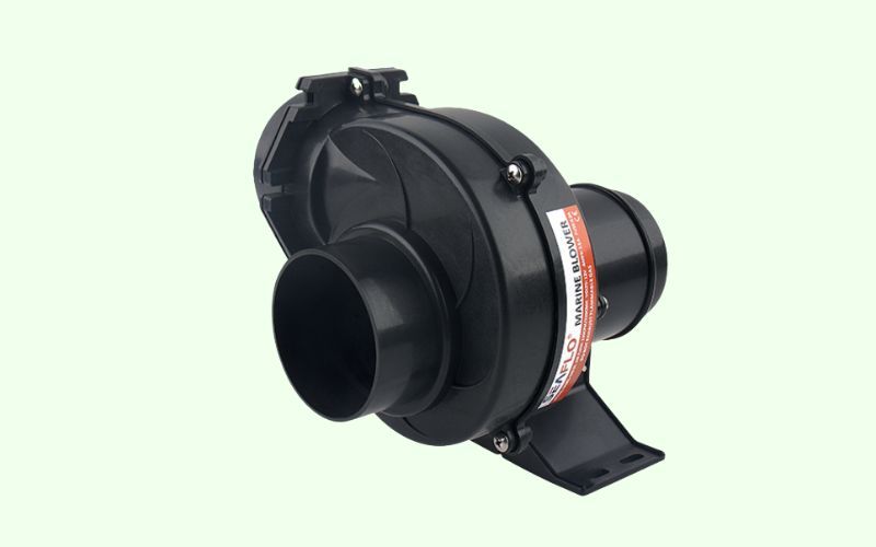 Quạt thông gió công nghiệp 12V nối ống