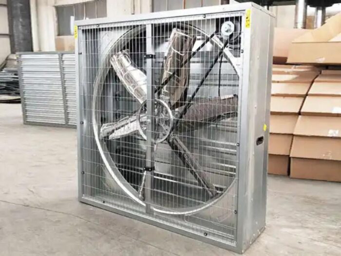 Cấu tạo của quạt hút công nghiệp vuông