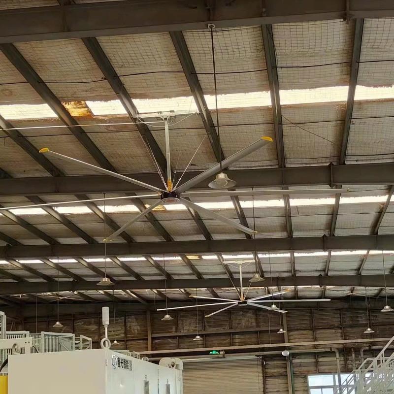 Quạt trần công nghiệp 7m 8 Nextfan – Đơn vị sản xuất và cung cấp giải pháp quạt trần công nghiệp 7m tối ưu