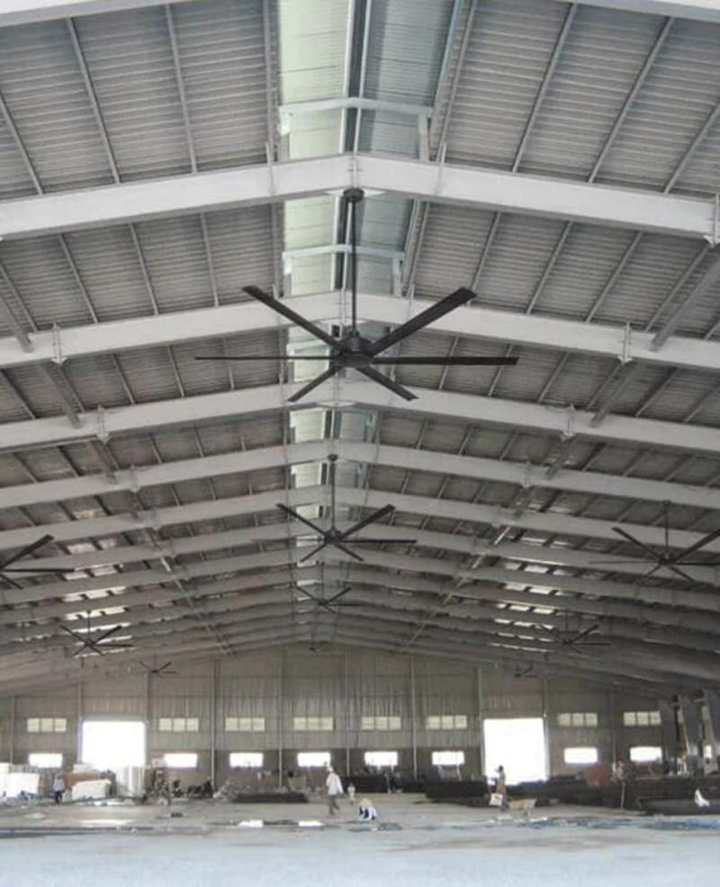Quạt trần công nghiệp 7m 7 Ứng dụng của quạt trần công nghiệp 7m