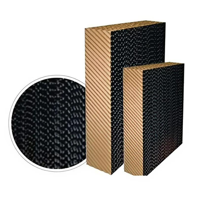 Tấm làm mát quạt hơi nước 9 Tấm làm mát composite kết hợp giấy và nhựa