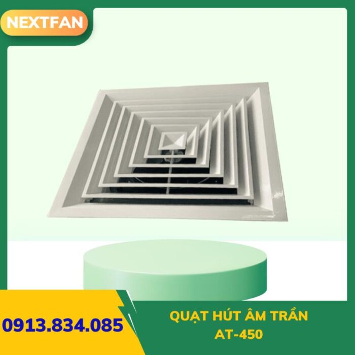 QUẠT HÚT ÂM TRẦN - AT-450 4 3 1