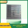 QUẠT THÔNG GIÓ CHỚP FS15 (VỎ INOX)