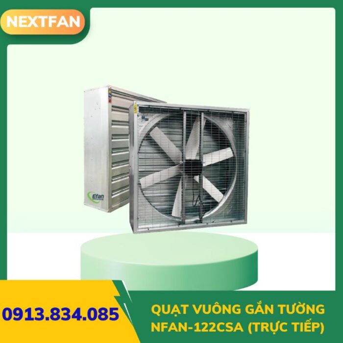 Quạt vuông gắn tường NFAN-122CSA (trực tiếp)