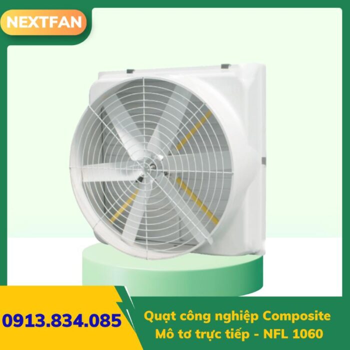 Quạt công nghiệp composite mô tơ trực tiếp - NFL 1060