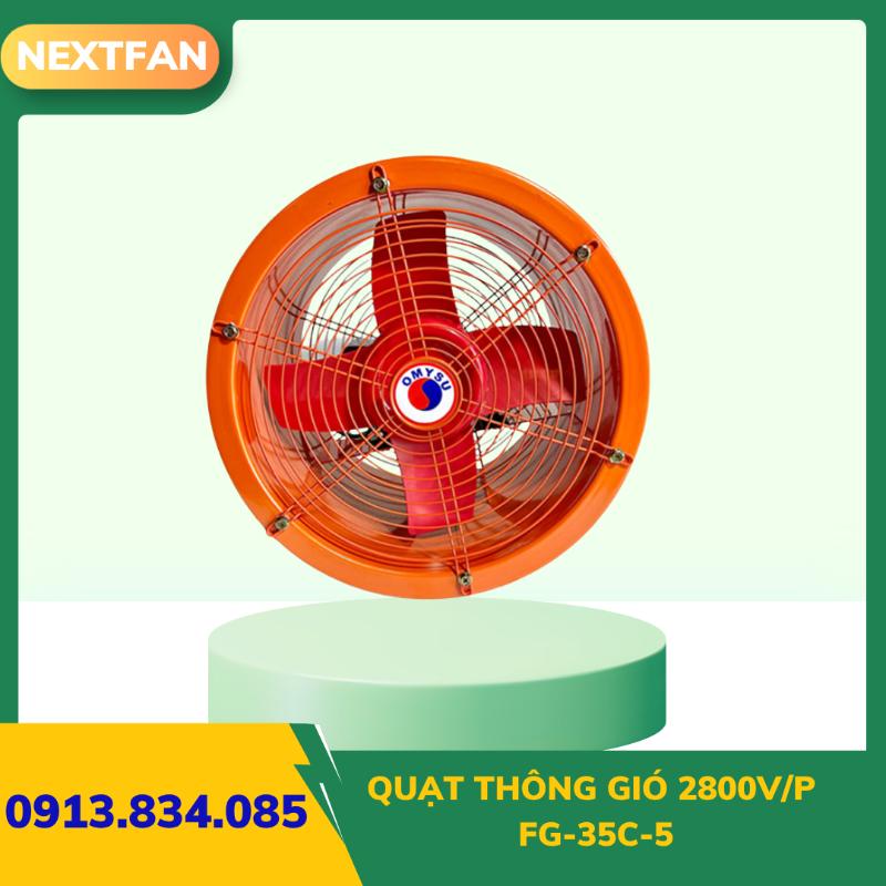 QUẠT THÔNG GIÓ 2800V/P FG-35C-5 (Cánh Đúc) 2 QUẠT THÔNG GIÓ 2800V/P FG-35C-5 (Cánh Đúc)