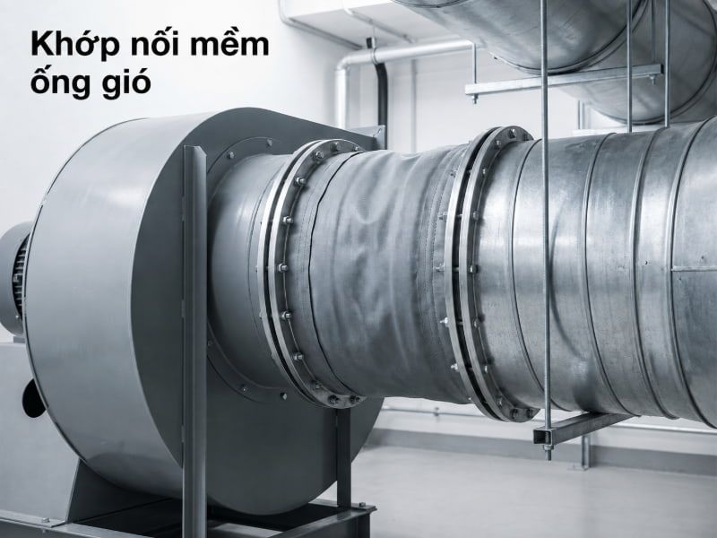 Top 7 loại khớp nối mềm ống gió phổ biến, dễ chọn 2026